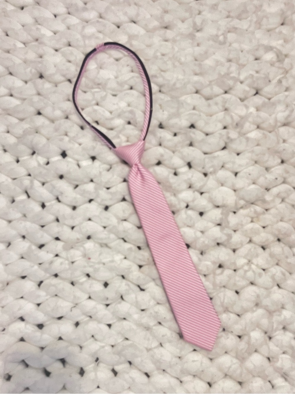 Cat & Jack Pink Striped Kids Neck Tie